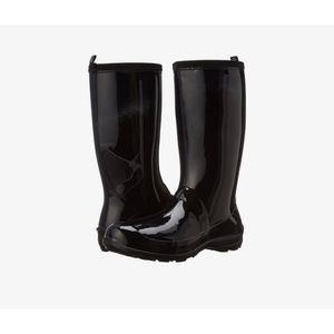 Kamik Heidi Black Rubber Rain Boots Women’s Size 7